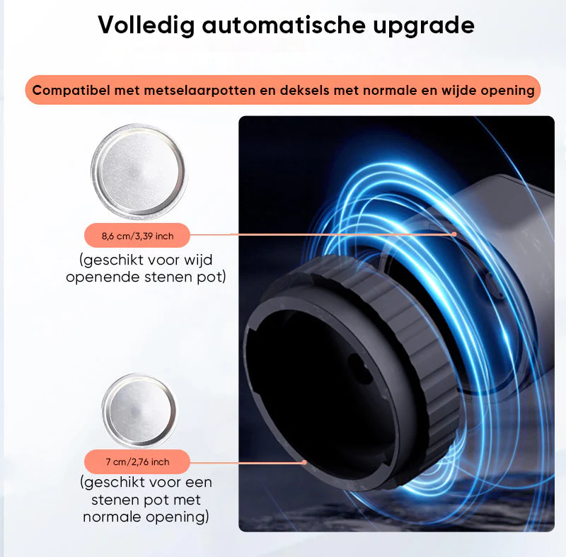 Elektrische vacumeermachine voor Mason Potten - Image 4