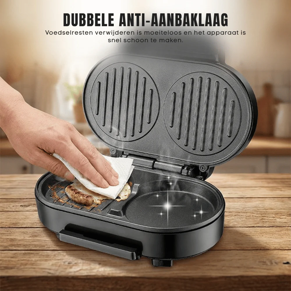 EmberGrill — Compacte ontbijtgrill | 50% KORTING - Image 2