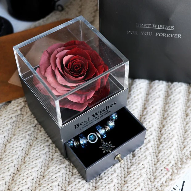 Eeuwige Bloem Roos - Juwelenbox - Verjaardag - Moederdag - Geschenk - Liefde - Bruiloft - Image 10