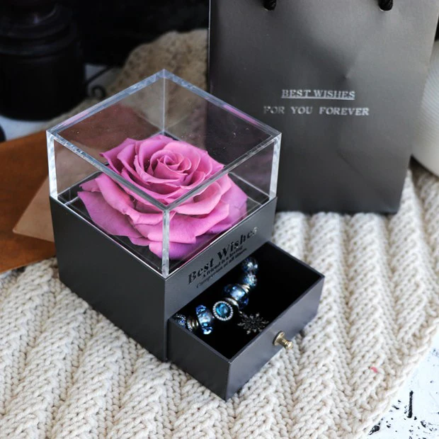Eeuwige Bloem Roos - Juwelenbox - Verjaardag - Moederdag - Geschenk - Liefde - Bruiloft - Image 16