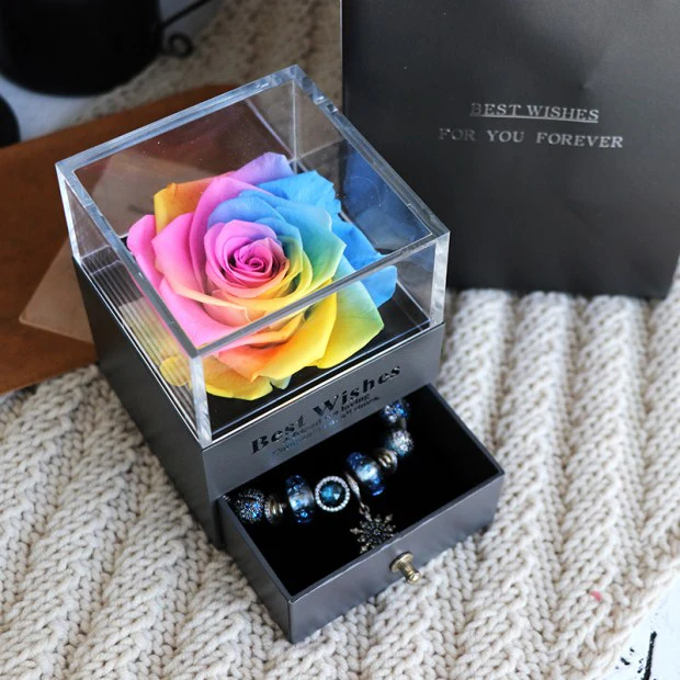 Eeuwige Bloem Roos - Juwelenbox - Verjaardag - Moederdag - Geschenk - Liefde - Bruiloft - Image 21