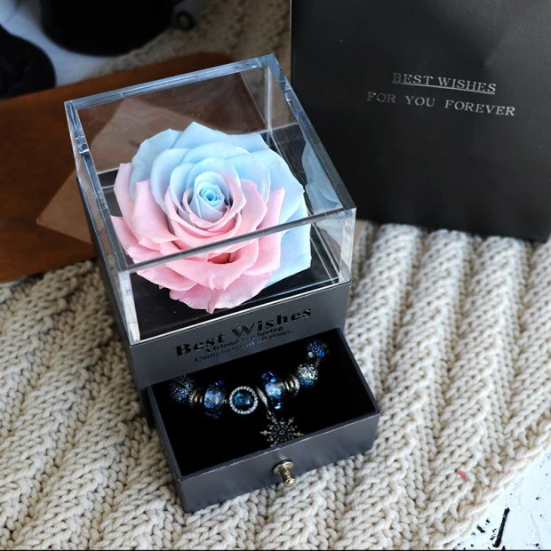 Eeuwige Bloem Roos - Juwelenbox - Verjaardag - Moederdag - Geschenk - Liefde - Bruiloft - Image 4