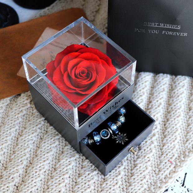 Eeuwige Bloem Roos - Juwelenbox - Verjaardag - Moederdag - Geschenk - Liefde - Bruiloft - Image 7