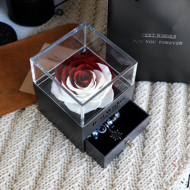 Eeuwige Bloem Roos - Juwelenbox - Verjaardag - Moederdag - Geschenk - Liefde - Bruiloft - Image 9