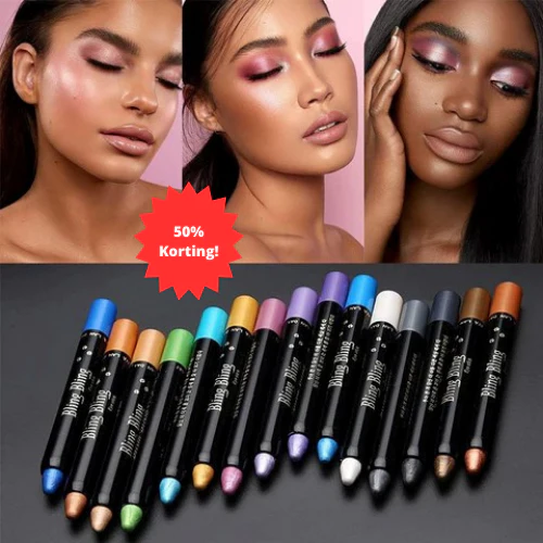 EyeGlam™ | Crèmige waterproof oogschaduwpotloden - Set van 15 stuks - Image 7