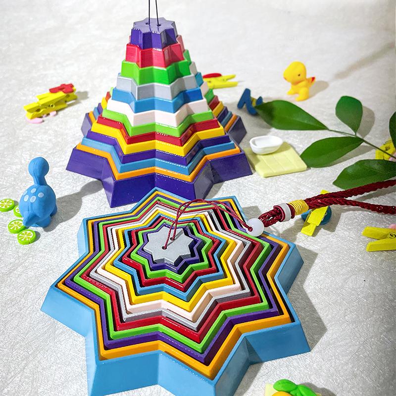 Falling Star Tower-Wind klokkenspel decoratie - Image 2