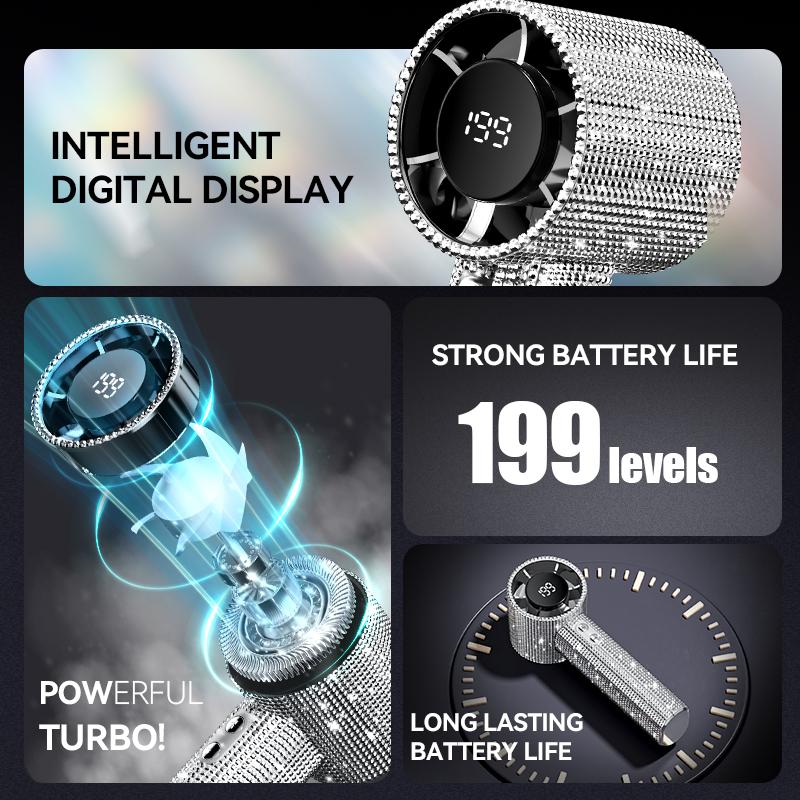 FanLux® S5 Full Diamond Turbo Fan | 50% KORTING - Image 3