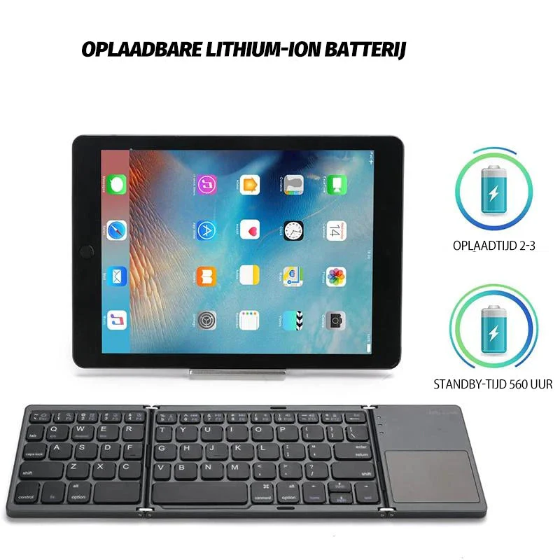 Draadloos Bluetooth opvouwbaar toetsenbord - Image 6