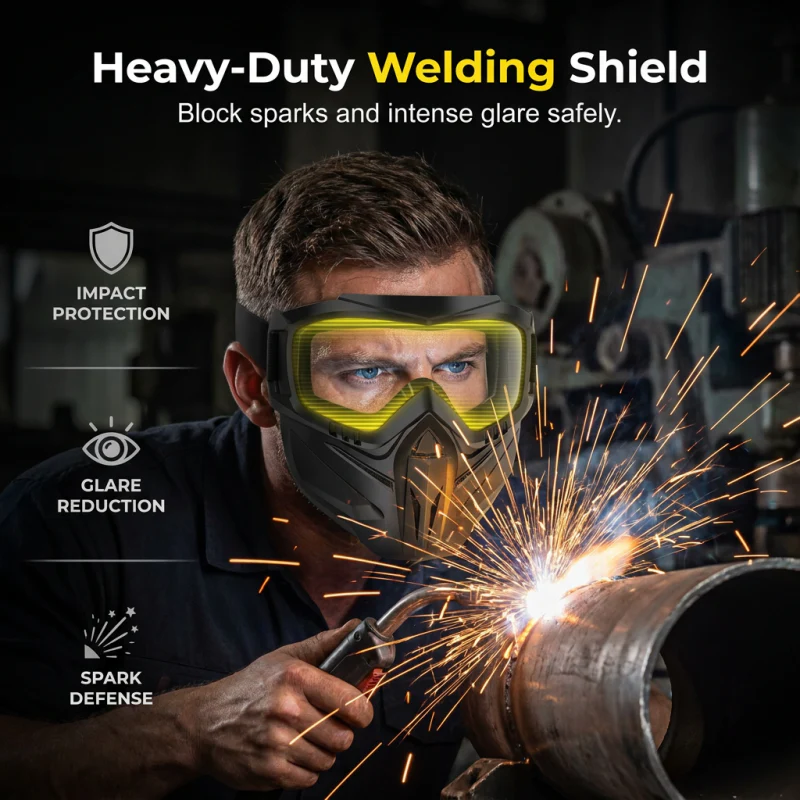 FlexShield Gezichtsbescherming — Onverschrokken Bescherming Altijd