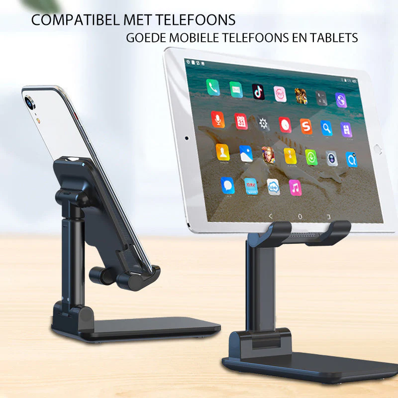 Foldable Desktop Phone Tablet Stand Mobile Desk Holder - Image 3