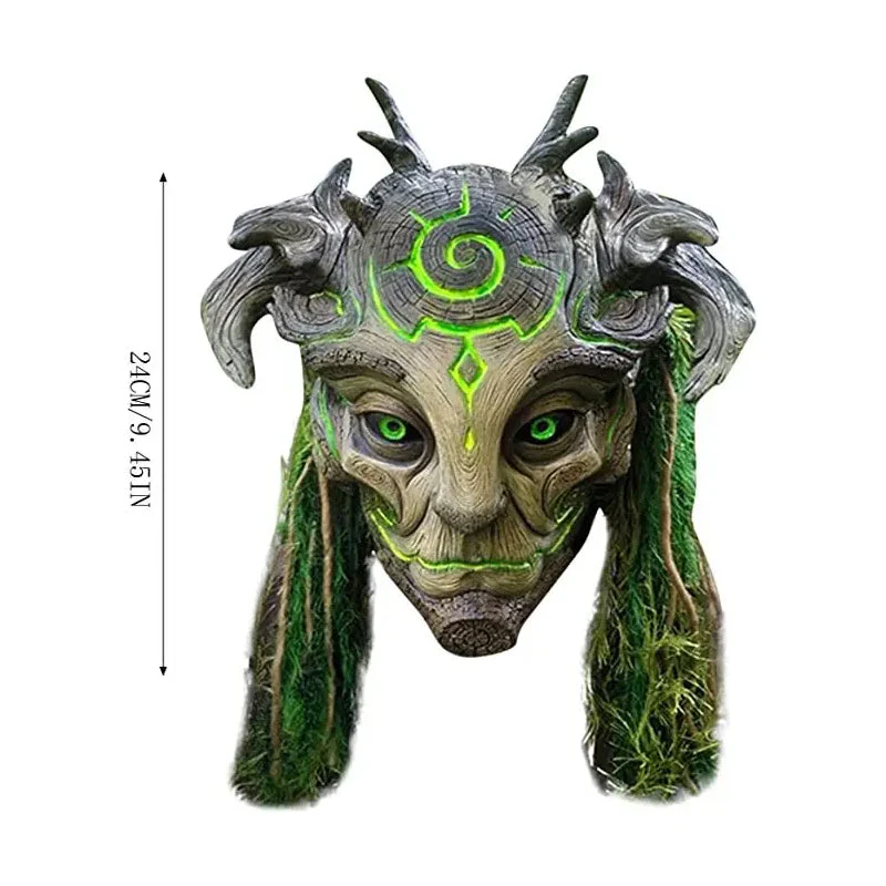 ForestMystic - Verstelbaar en Comfortabel Halloween Masker met Bos Spirit Design | 50% KORTING - Image 10