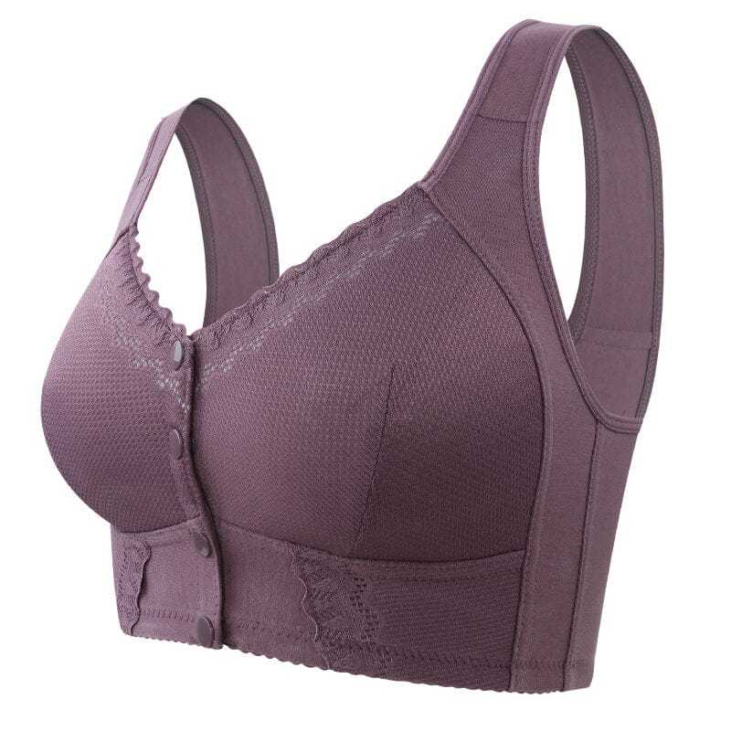 Front Closure Breathable Bra - Image 13