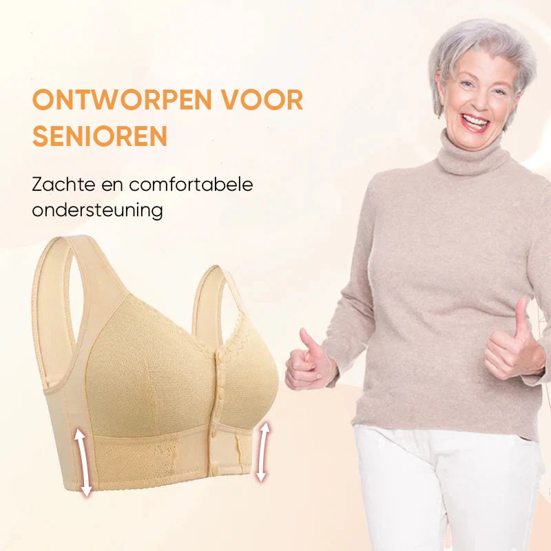 Front Closure Breathable Bra - Image 4
