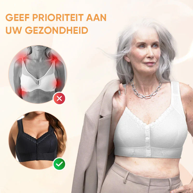 Front Closure Breathable Bra - Image 5