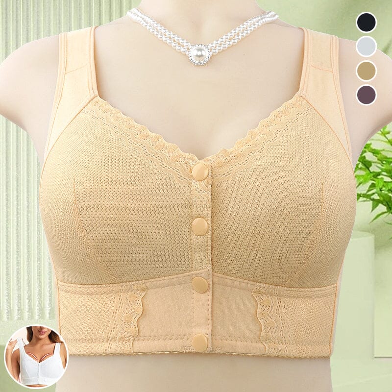 Front Closure Breathable Bra - Image 9