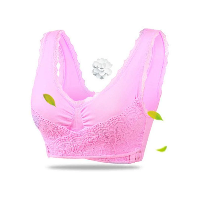 Front Cross Buckle Lace Lift Beha - Image 14