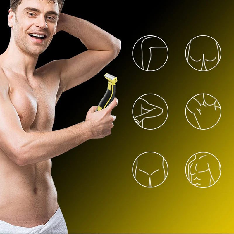 AquaTrim Pro - Moeiteloos en veilig scheren, nat of droog, voor een perfect verzorgde look | 50% KORTING - Image 10
