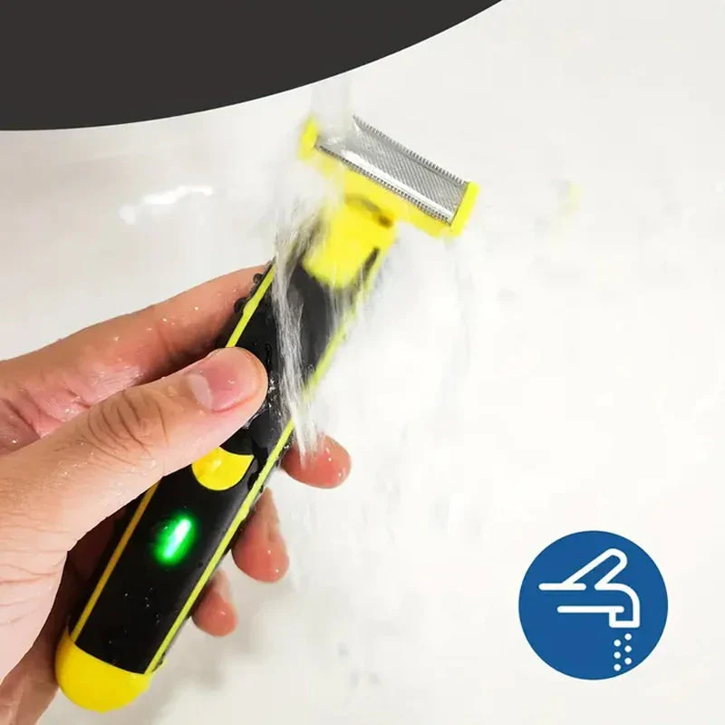 AquaTrim Pro - Moeiteloos en veilig scheren, nat of droog, voor een perfect verzorgde look | 50% KORTING - Image 2