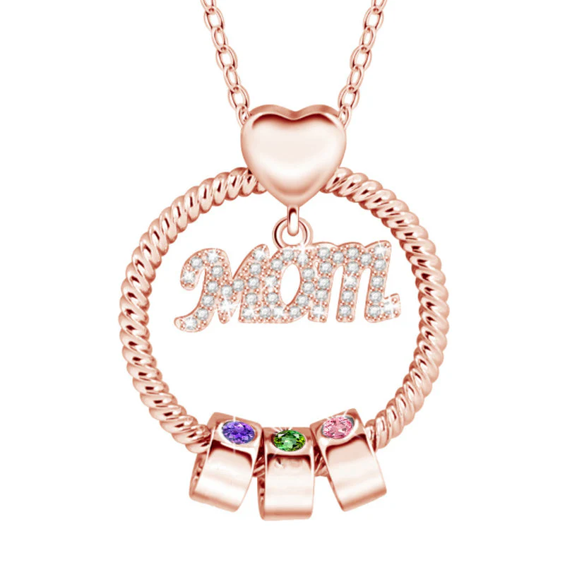 Geboortesteen ketting voor moeder - Image 6