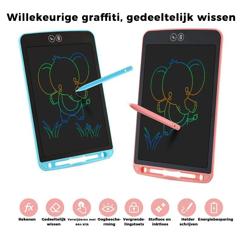 Gedeeltelijk uitwisbaar LCD-schrijfbord - Image 5
