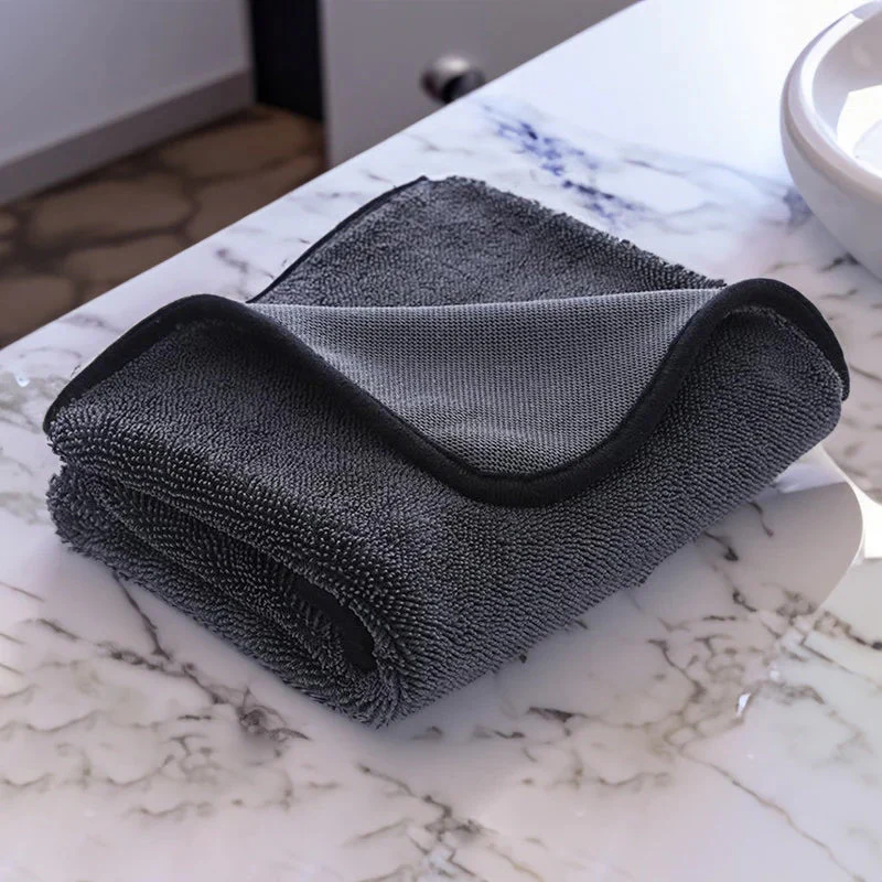 Gedraaide microvezeldoek voor het wassen van auto's en het reinigen van ruiten - Image 8