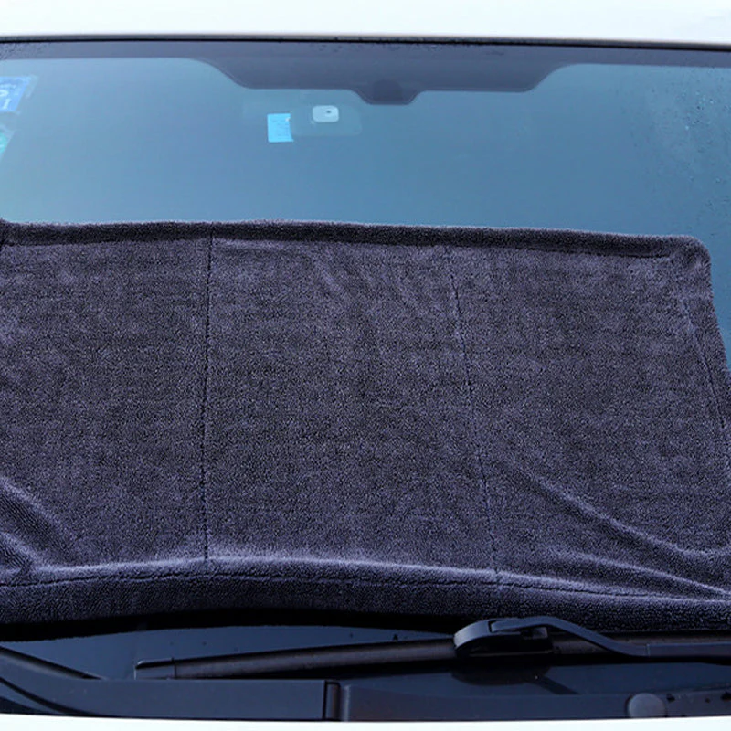 Gedraaide microvezeldoek voor het wassen van auto's en het reinigen van ruiten - Image 9