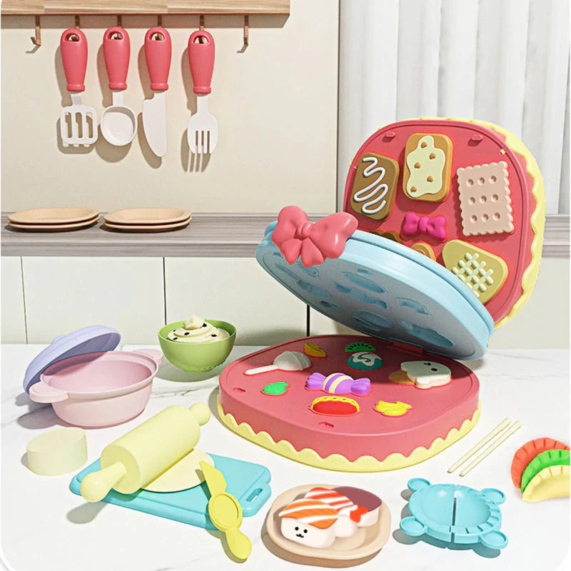 Gekleurde Klei Taart Set - Image 6