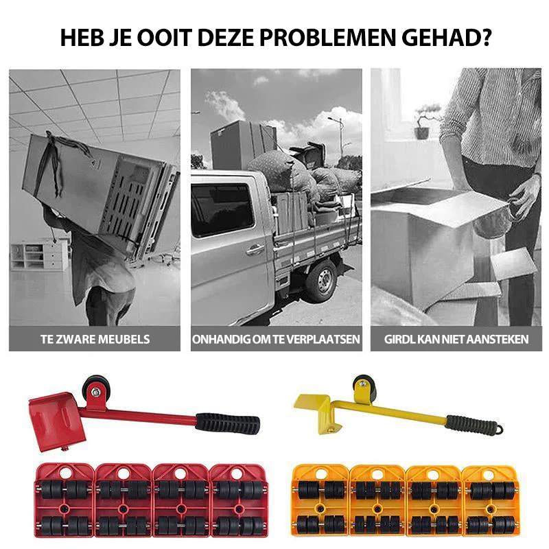 Gereedschapsset voor meubellifters, 4 pakketten Pack - Image 11