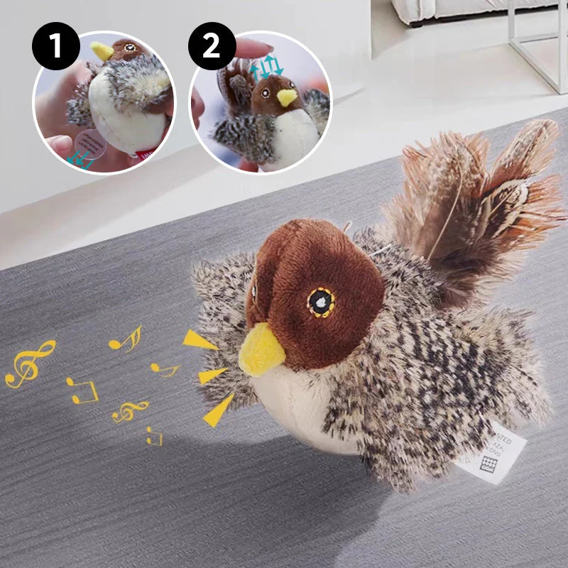 Gesimuleerde tjilpende vogel - Image 12