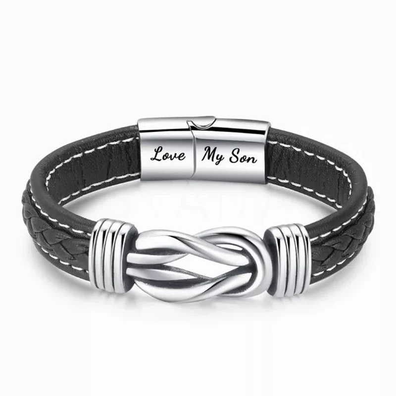 Gevlochten leren armband - Image 17
