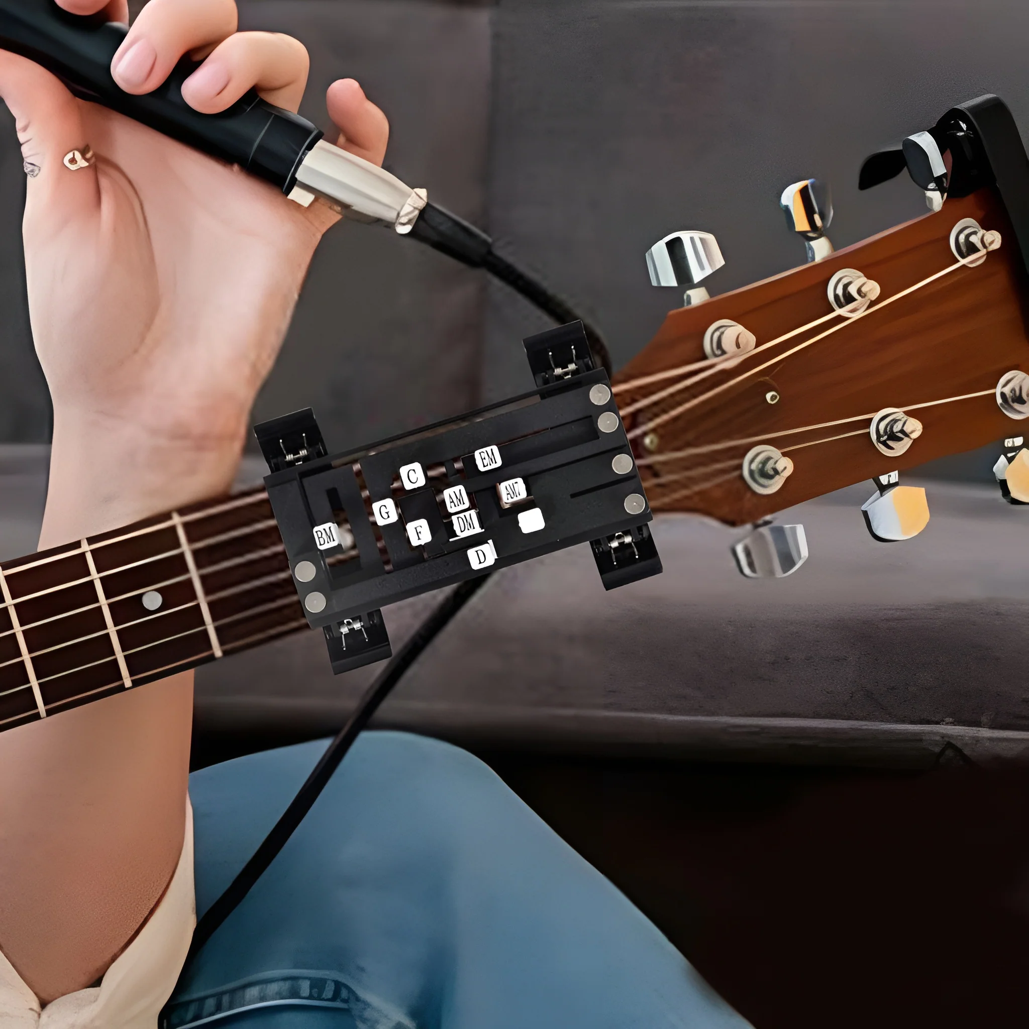 ChordMaster - Gitaar beginners één-sleutel akkoorden leerhulpjes | 50% KORTING