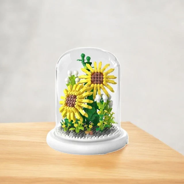 Glazen Bloem Puzzelset - Creëer Onderhoudsvrije Tuindecoratie - Image 9