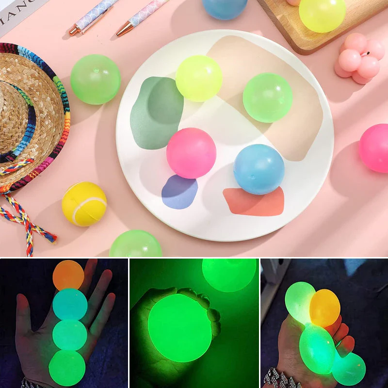 Glow in The Dark kleverige ballen - Image 11