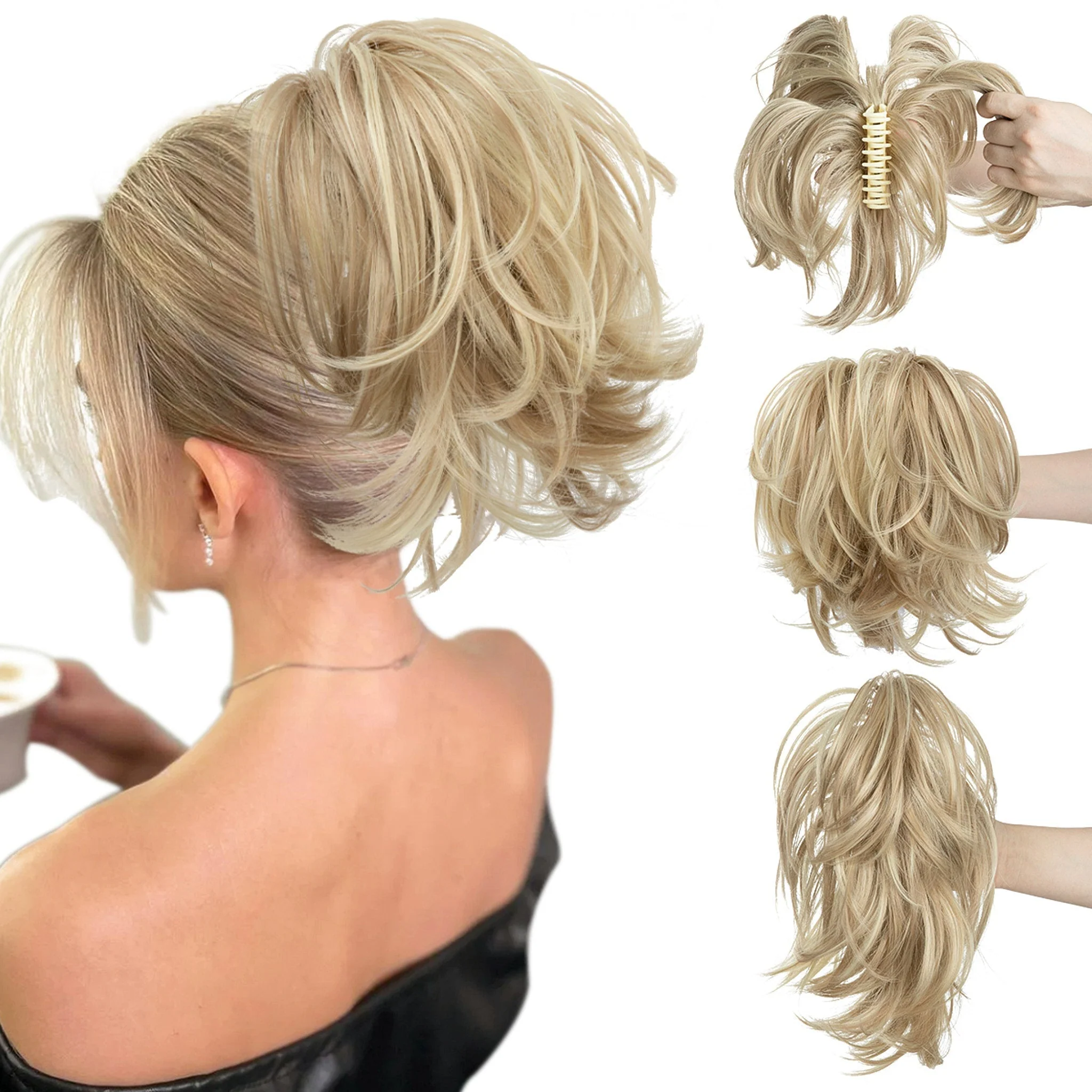 VoluKnot - Direct volume en stijl met een handgemaakte ponytail holder | 1+1 GRATIS - Image 10