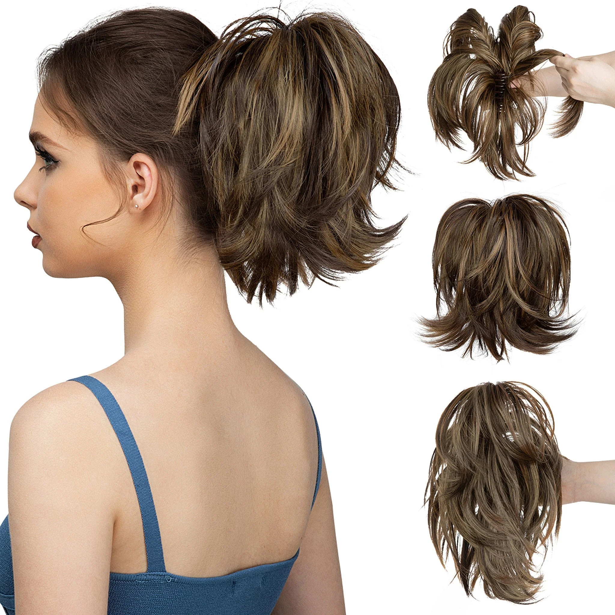VoluKnot - Direct volume en stijl met een handgemaakte ponytail holder | 1+1 GRATIS - Image 11