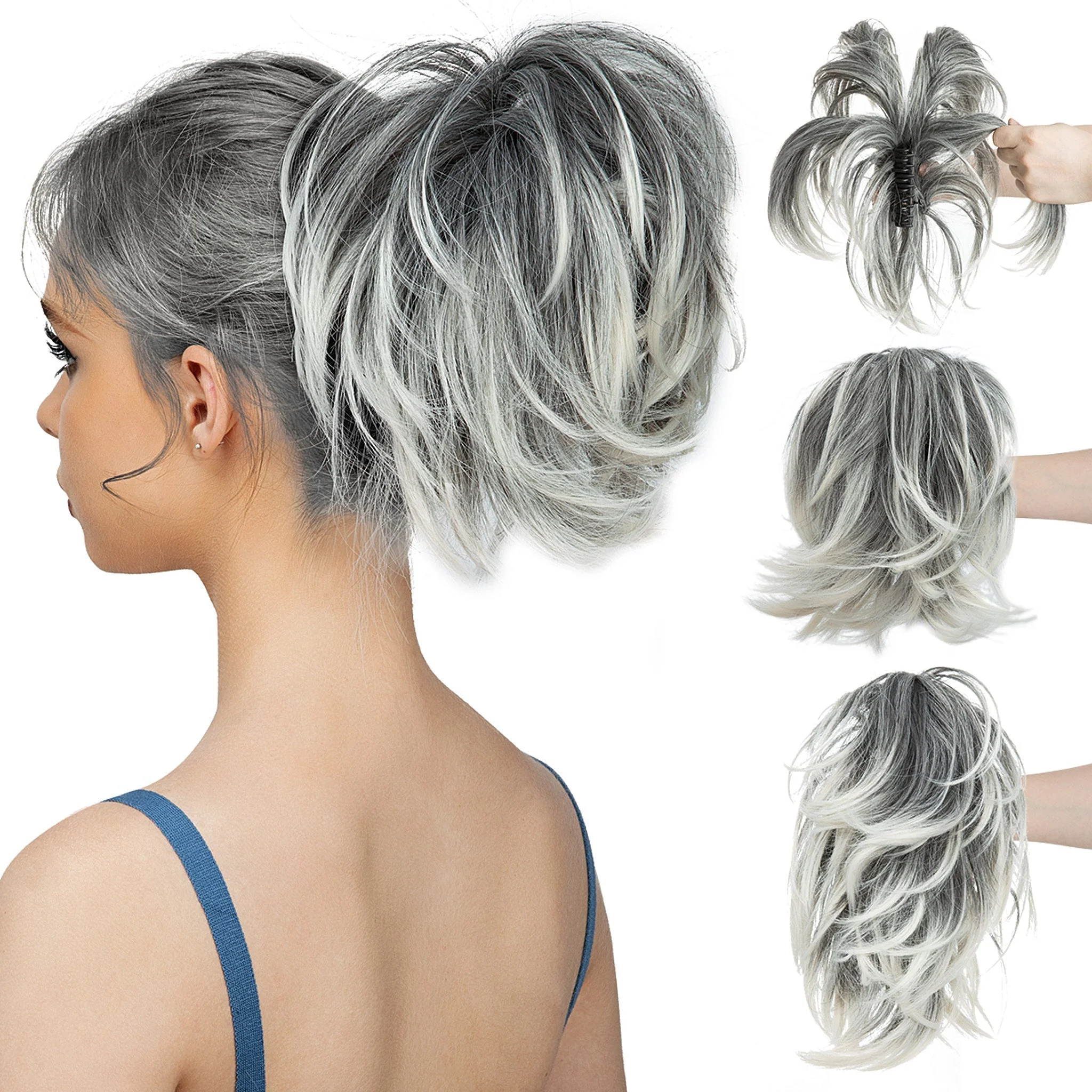 VoluKnot - Direct volume en stijl met een handgemaakte ponytail holder | 1+1 GRATIS - Image 13