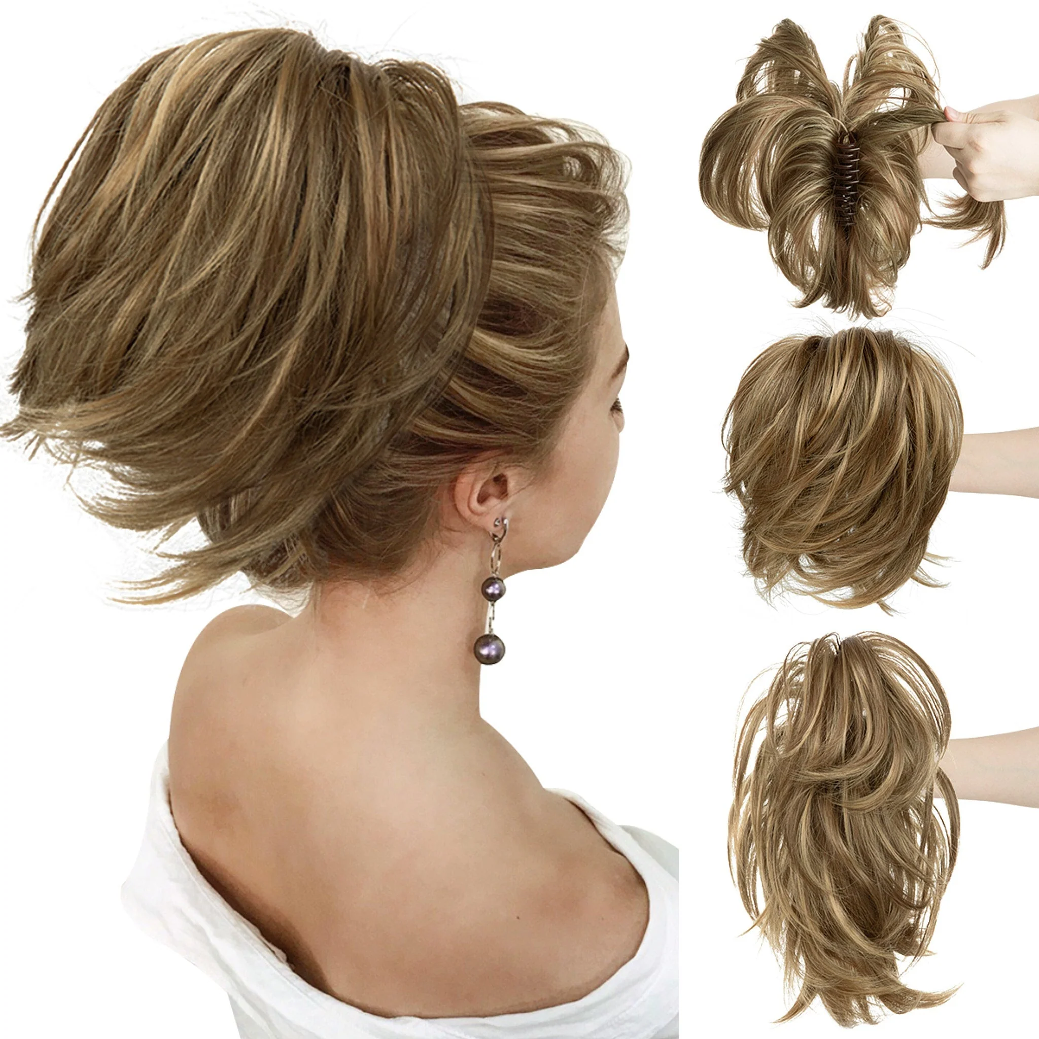 VoluKnot - Direct volume en stijl met een handgemaakte ponytail holder | 1+1 GRATIS - Image 14