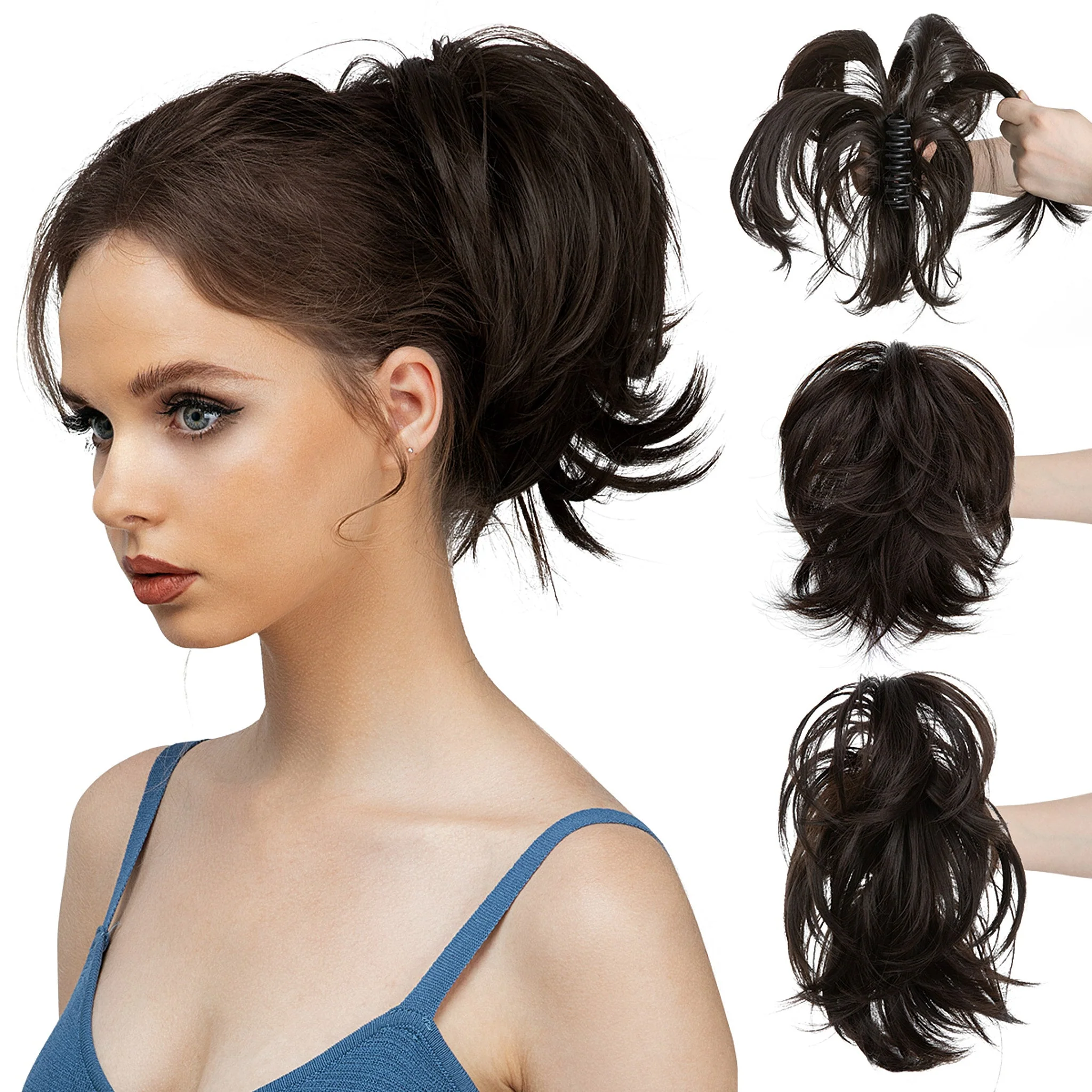 VoluKnot - Direct volume en stijl met een handgemaakte ponytail holder | 1+1 GRATIS - Image 16