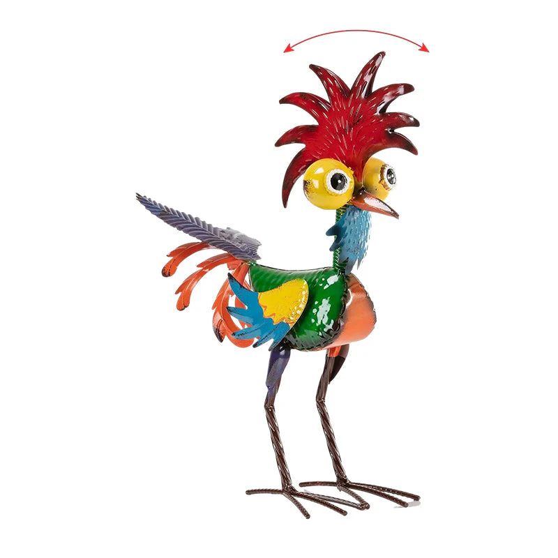 Grappig tuinhaanstandbeeld🐓 - Image 9
