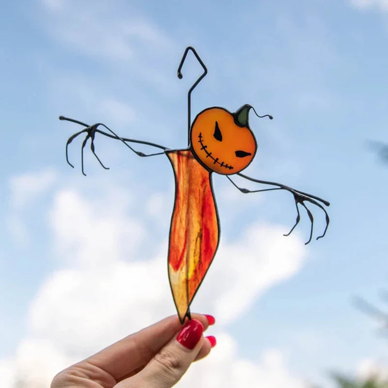 Spooklicht - Grappige glas-in-lood raamhangers | 50% KORTING - Image 10