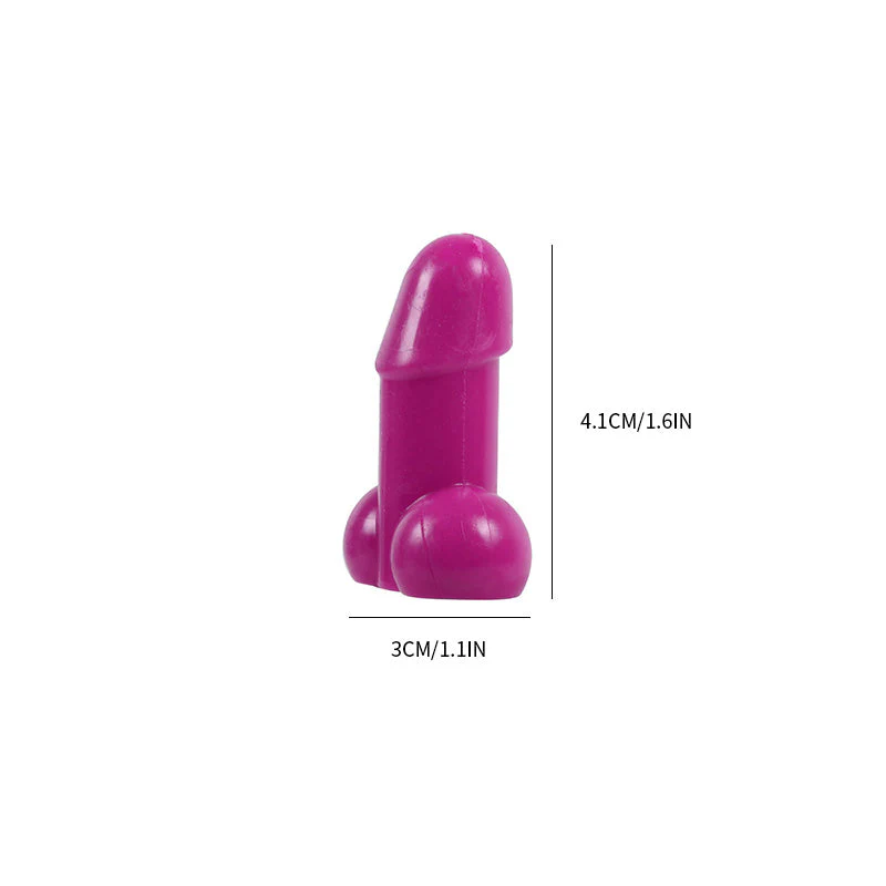 Grappige klepsteeldoppen (4 stuks) - Image 10