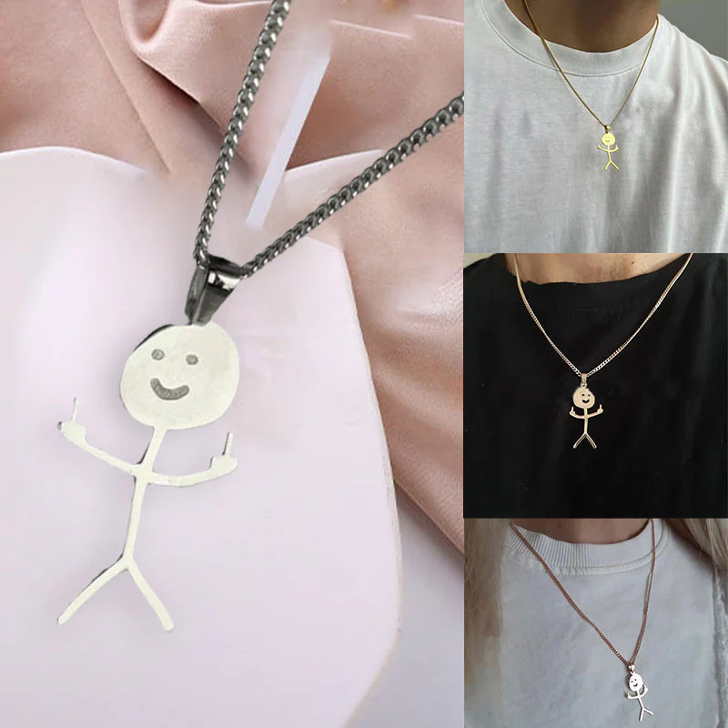 Grappige Krabbel Ketting - Image 2