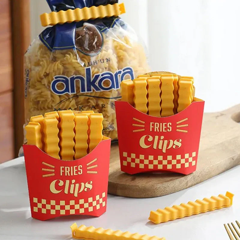 Grappige magnetische frites-voedselclips - Image 5