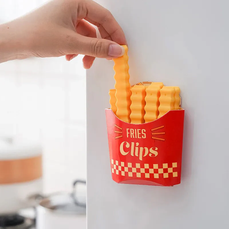 Grappige magnetische frites-voedselclips - Image 9