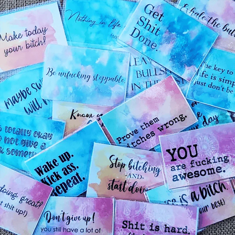 Grappige Motivatiekaart Cadeau (set van 20 stuks) - Image 2