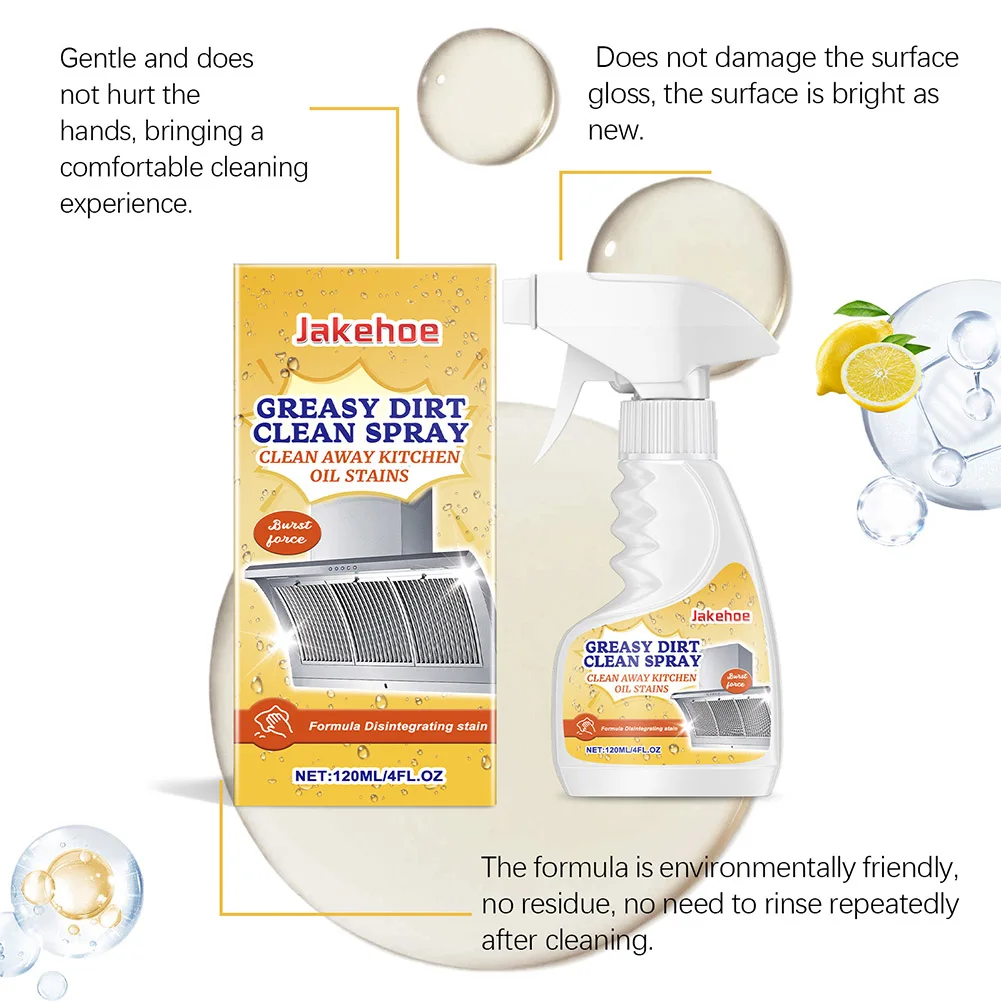 GreaseOff Pro™ – Krachtige keukenolie- en vetverwijderaar spray 120 ml | 1+1 GRATIS - Image 5