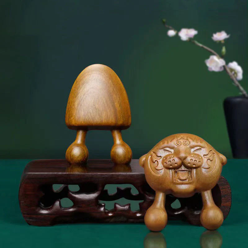 Groene Sandelhout Gezichts Massager
