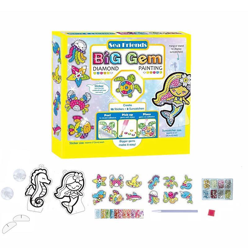 Grote Gem Diamant Schilderen Stickers voor Kinderen - Image 13