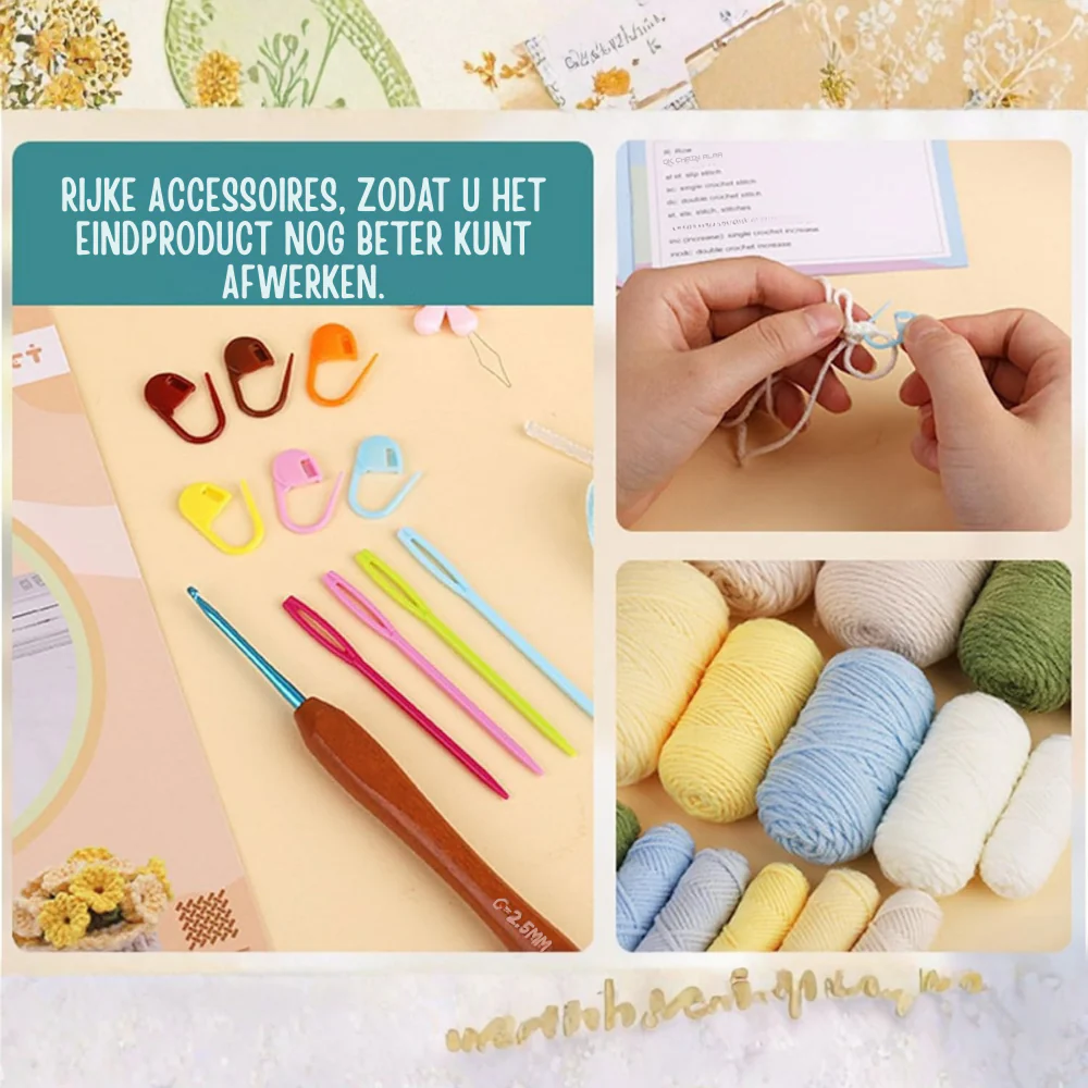 KreativCraft  - Haak beginnersset | 50% KORTING - Image 2
