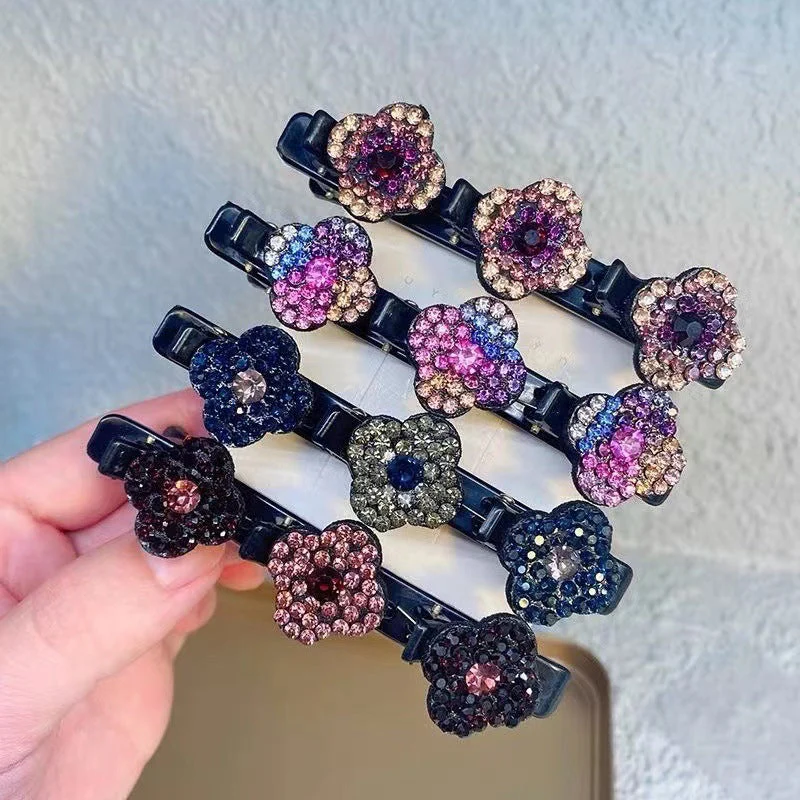 GlamClip - Haarclip met drie bloemen aan de zijkant | 50% KORTING - Image 4